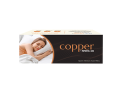 Copper Queen Memory Foam Pillow